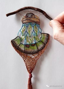 編織工藝 美如畫(huà)的蕾絲編織作品